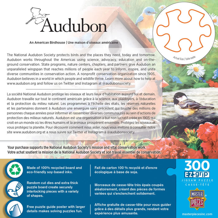 MasterPieces Puzzles An American Birdhouse Puzzle 300pc