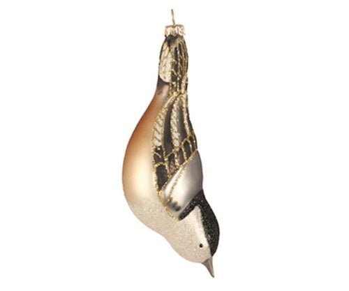 Cobane Studio  White Breasted Nuthatch Ornament