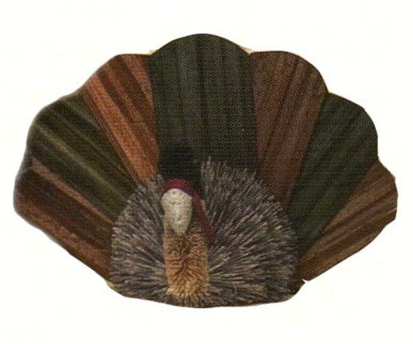7 inch Brushart Turkey Grey