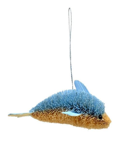 Dolphin Brushart Ornament