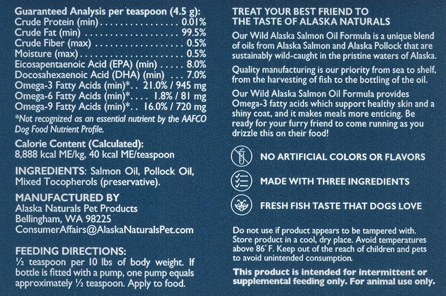 SALMON OIL FORMULA FOR CATS