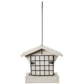 Birds Choice Medium Hopper Feeder w/Suets in Sea Salt Recycled Plastic