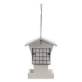 Birds Choice 5 Qt. Tall Hopper Feeder w/Suets in Sea Salt Recycled Plastic