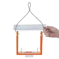 Birds Choice Oriole Feeder in Orange Recycled Plastic