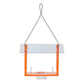 Birds Choice Oriole Feeder in Orange Recycled Plastic