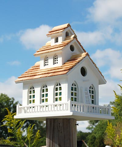 Home Bazaar Chapel Bell Birdhouse
