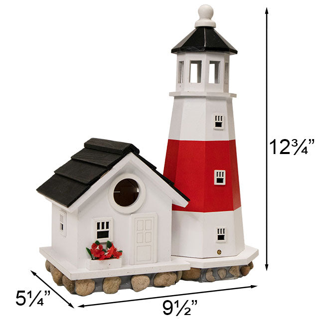 Home Bazaar Montauk Point Lighthouse Birdhouse