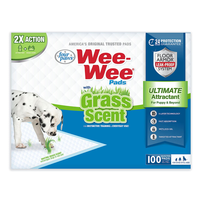 WEE-WEE PADS W/GRASS SCENT