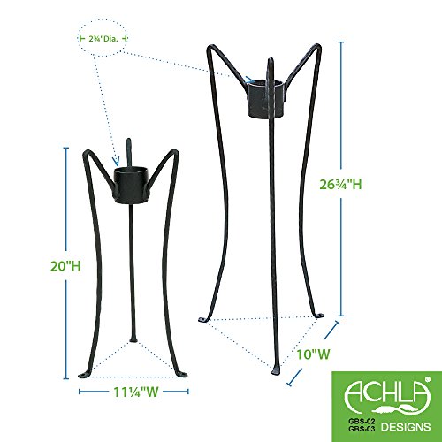 Achla Designs 18" Footed Globe Stand