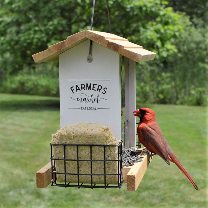 FARMHOUSE HOPPER FEEDER