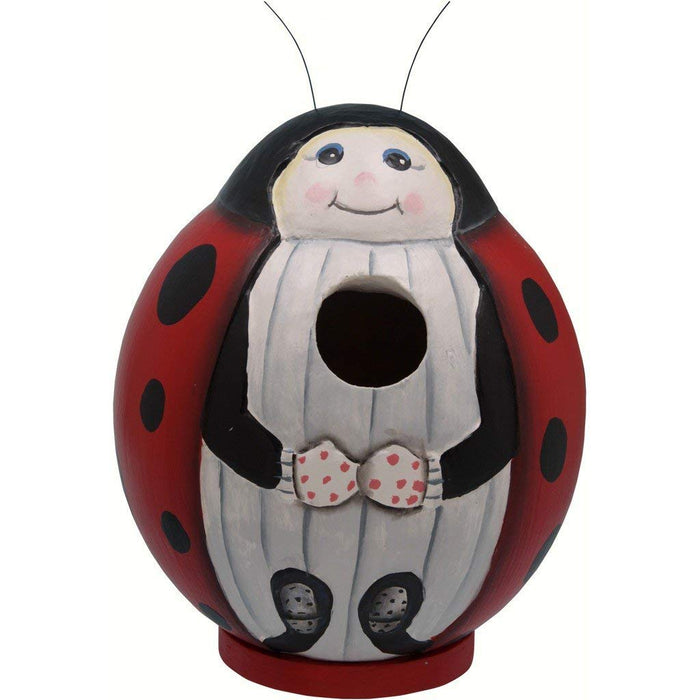 Bobbo from Songbird Essentials Ladybug Gord-O Bird House