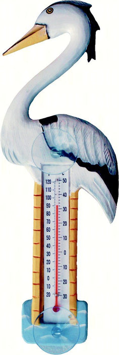 Bobbo from Songbird Essentials Heron Small Window Thermometer