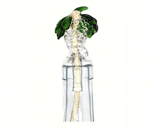 Glass Clear Grape Cluster Winelight