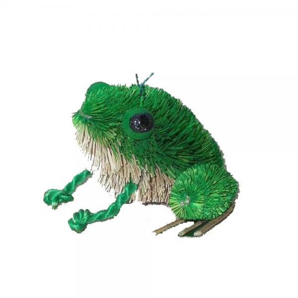 Frog Brushart Ornament