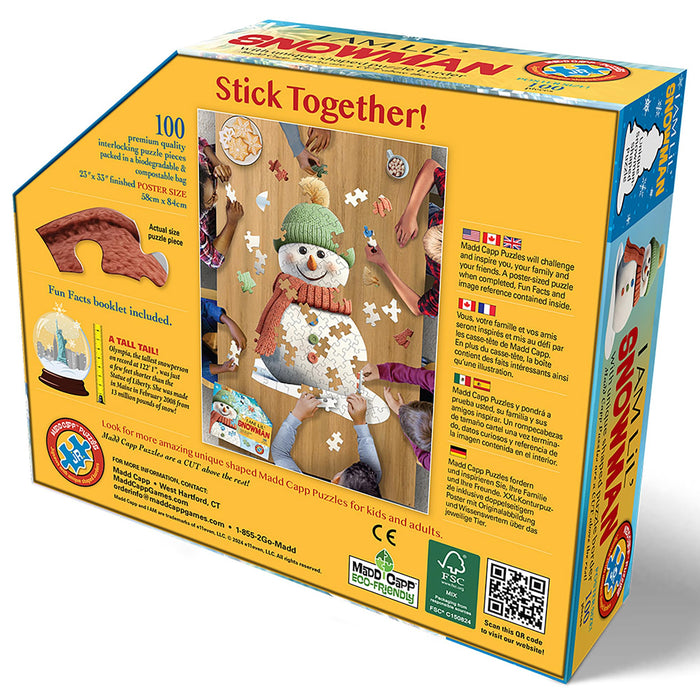 I AM SNOWMAN Puzzle 100 pcs