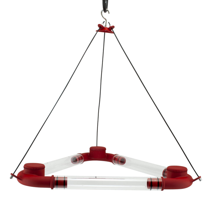 AUDUBON DINNER BELL PLASTIC HUMMINGBIRD FEEDER