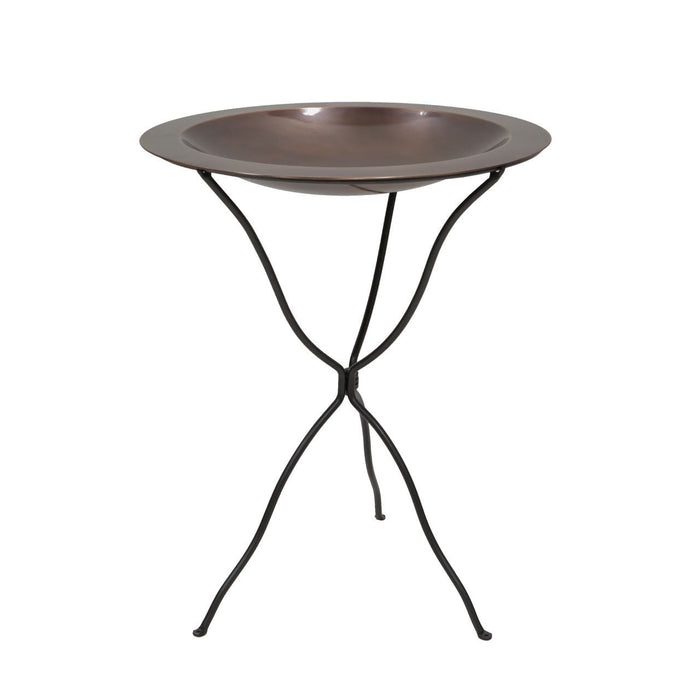 Achla Designs 24" Classic Copper Birdbath- Ring Stand