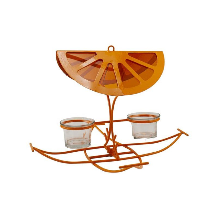 AUDUBON ORIOLE METAL SLICE JELLY & FRUIT FEEDER