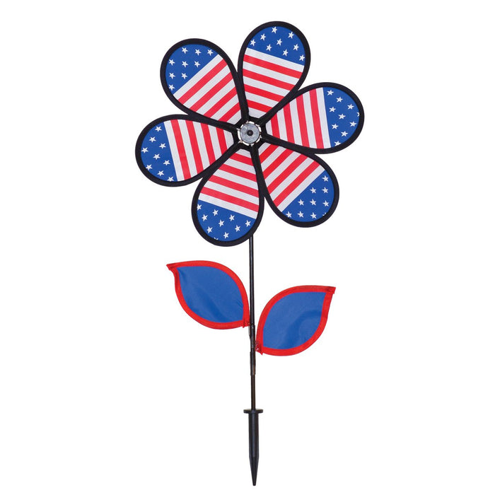 Patriotic w/Leaves Flower 12