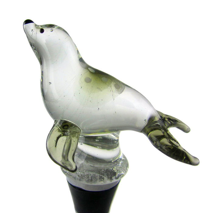 LS Arts Glass Seal Wine Bottle Stopper