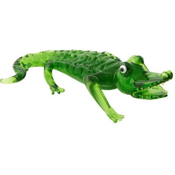 LS Arts Milano Art Glass Alligator