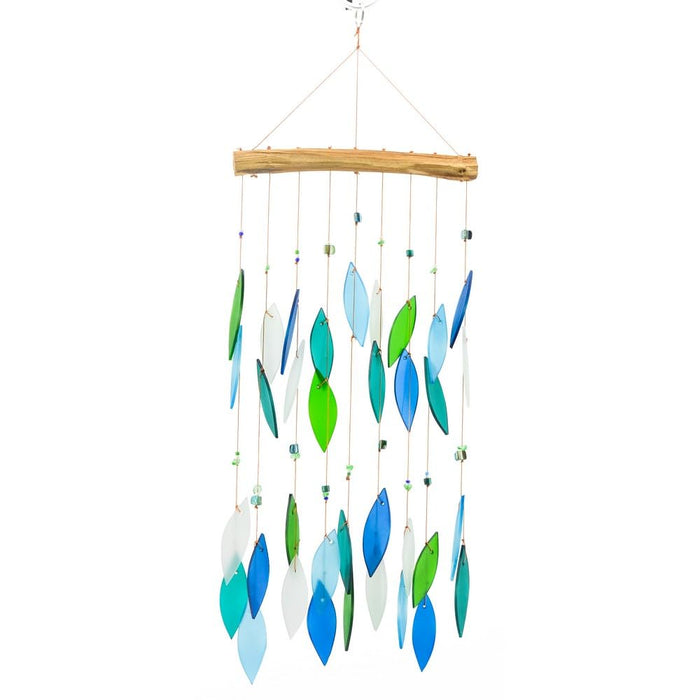 Gift Essentials Blue Handworks Line - Ocean Blues Beaded Glass Chime