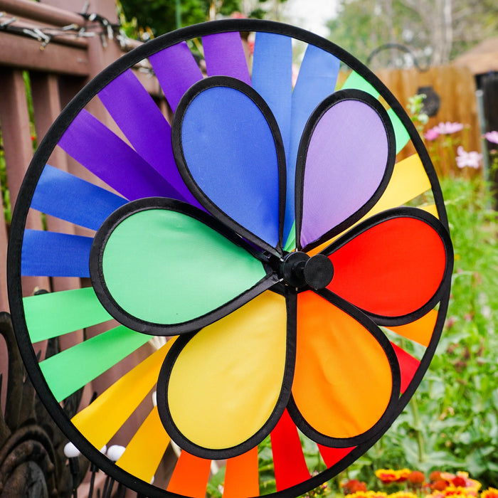 Rainbow Dazy Wheel Ground Spin