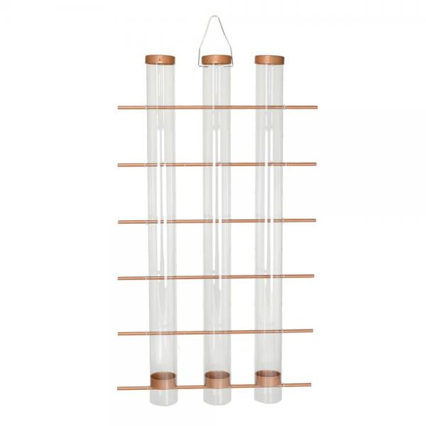 Thistle - Nyjer Seed Bird Feeders: Finches Favorite, 3 Tube Feeder