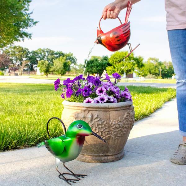 Gift Essentials Blue Handworks Line - Hummingbird Watering Can