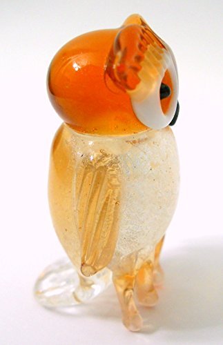 LS Arts Milano Art Glass Animals-Owl