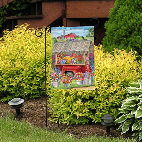 Spring Farm Garden Flag