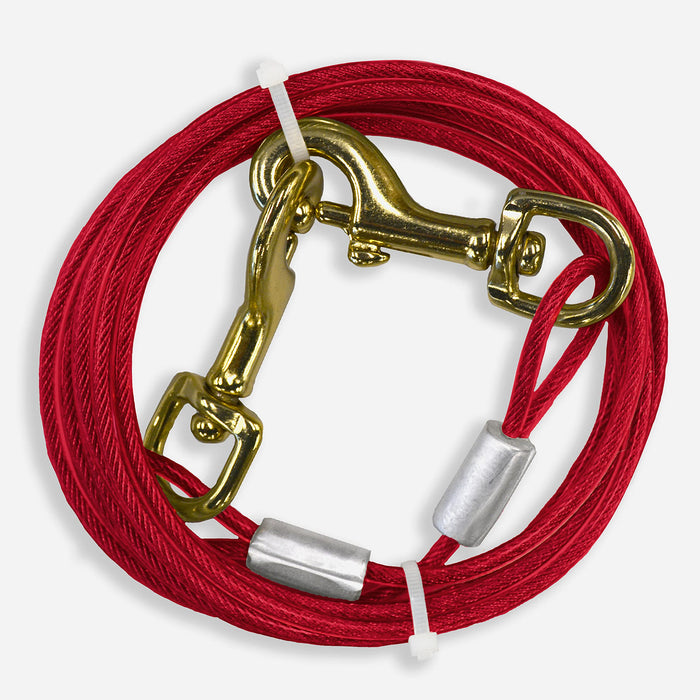 FOUR PAWS WALK-ABOUT TIE-OUT CABLE MEDIUM WEIGHT
