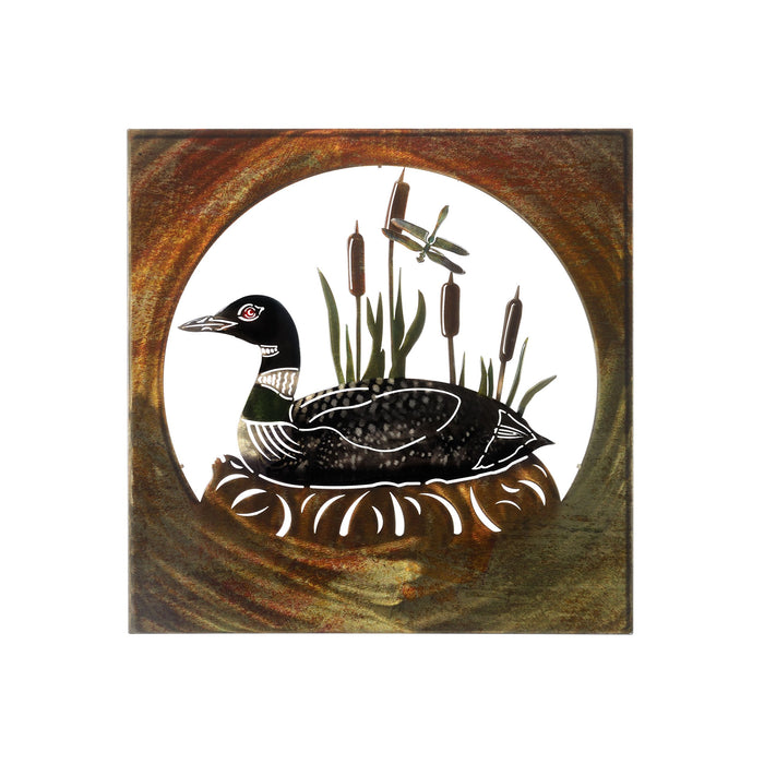 Next Innovations Loon Scene Wall Art Metal