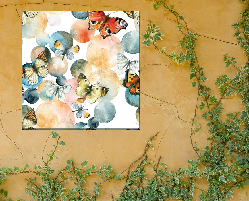 BUTTERFLY BUBBLE by West of the Wind | Waterproof Outdoor Wall Art