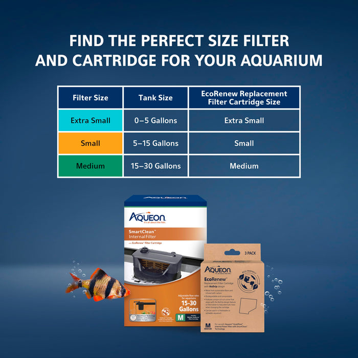 AQUEON QUIET FLOW INTERNAL POWER FILTER