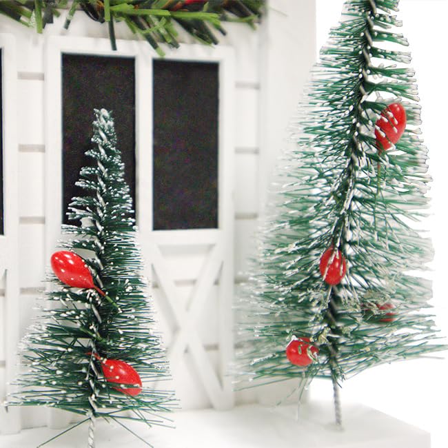 Holly Cottage Birdhouse - White