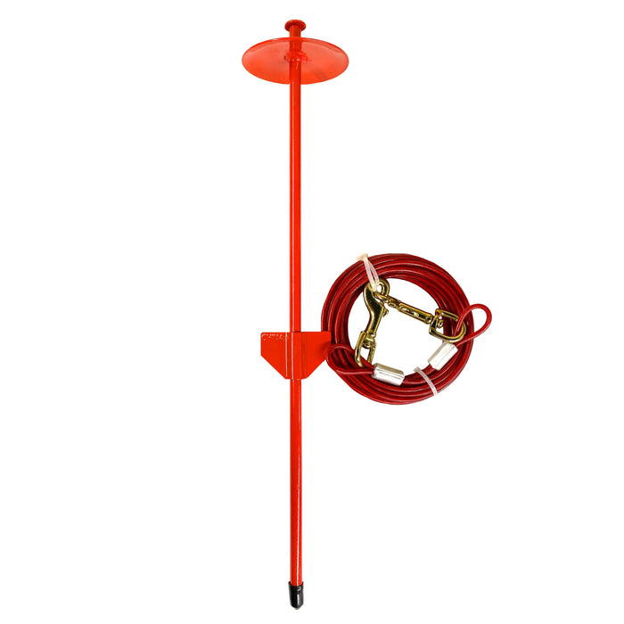 FOUR PAWS WALK-ABOUT HEAVY DUTY TIE-OUT STAKE