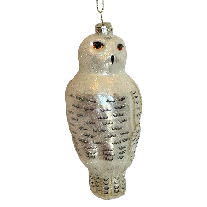 Cobane Studio  Snowy Owl Ornament
