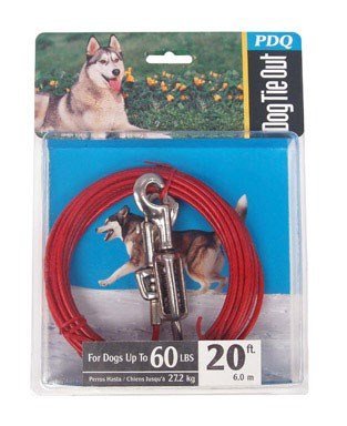 BOSS PET TIE-OUT W/ SPRING