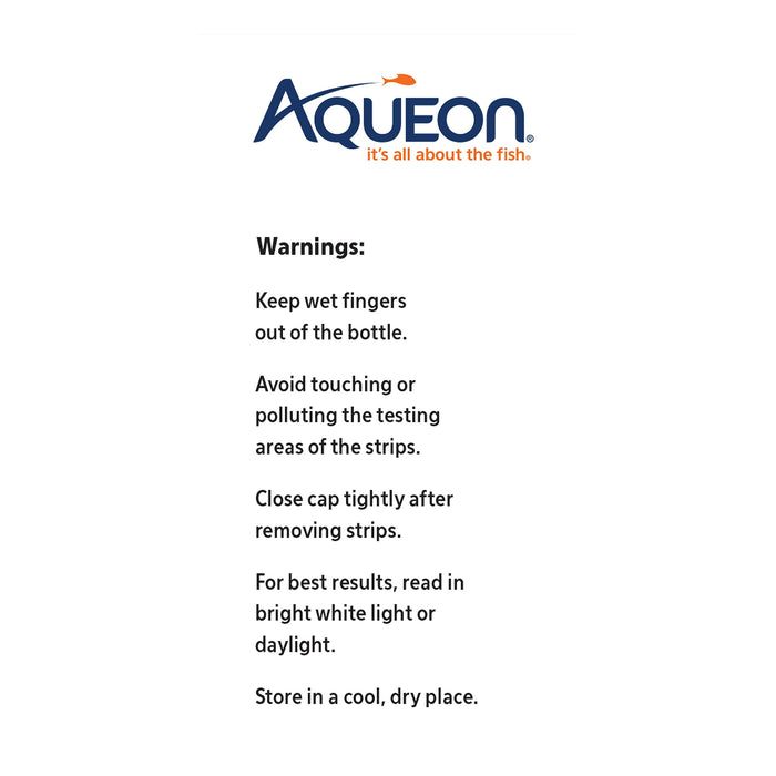 AQUEON AMMONIA AQUARIUM TEST STRIPS