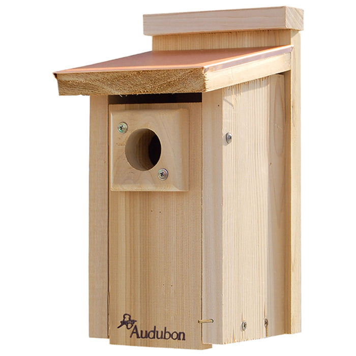 AUDUBON COPPERTOP CEDAR BLUEBIRD HOUSE