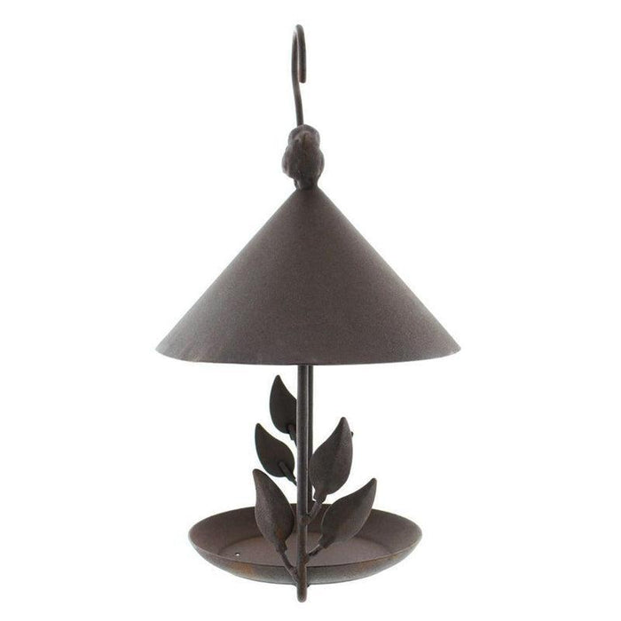 American Heritage Iron Aviary Bird Feeder - Brown