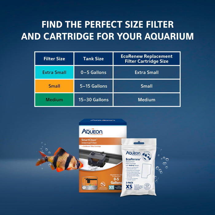 AQUEON QUIET FLOW INTERNAL POWER FILTER