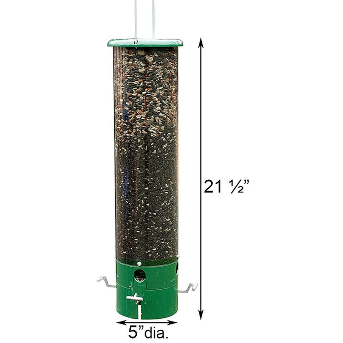 THE BOUNCER SQUIRREL-RESISTANT TUBE FEEDER