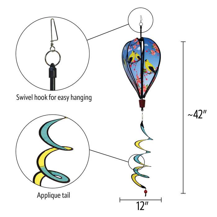 Goldfinch Family Hot Air Ballo