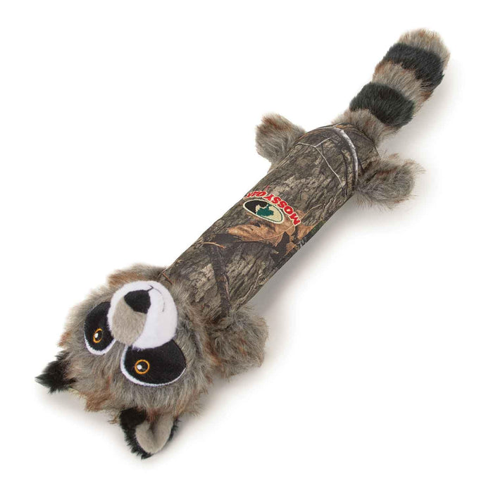 MOSSY OAK PLUSH W/LONG BALLISTIC BELLY RACCOON