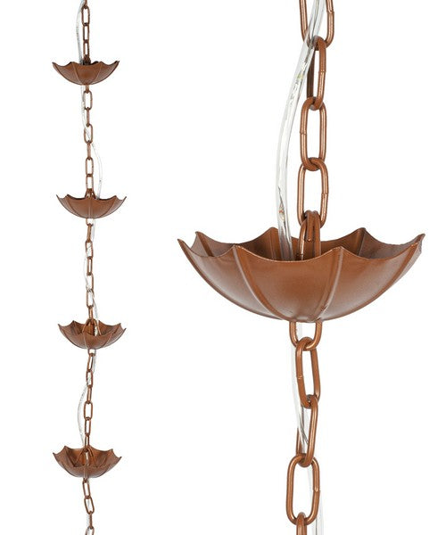 Lumina Umbrella Solar Illuminated Rain Chain