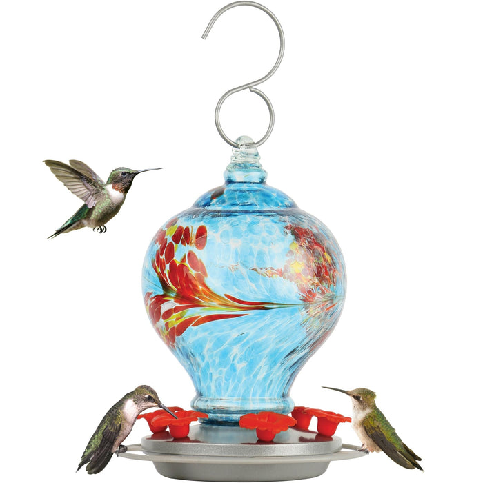 Artisan Gravity Hummingbird Feeder - Sunny Day