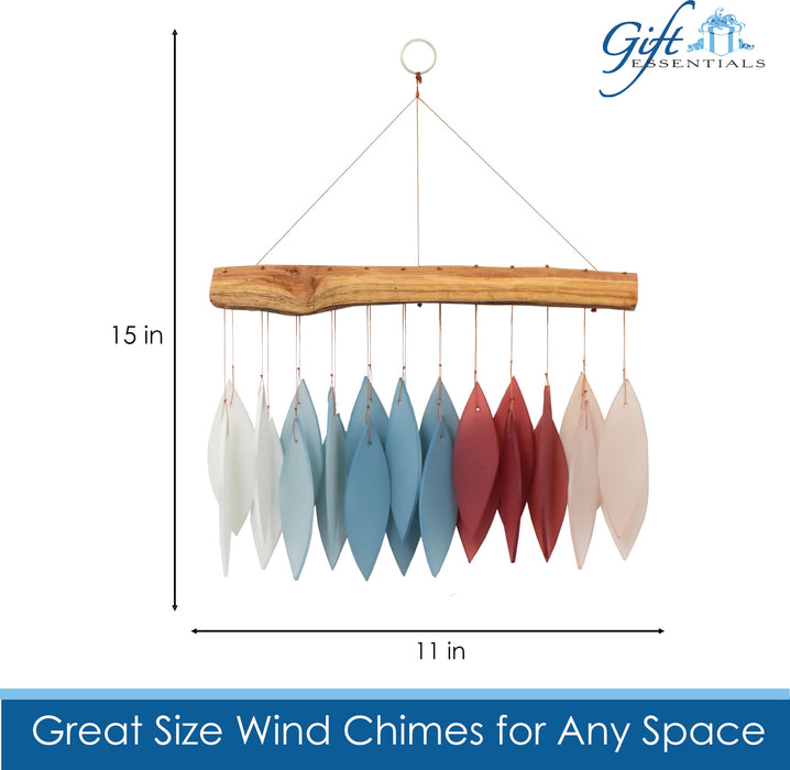 Gift Essentials Blue Handworks Line - New England Harbor Glass Chime