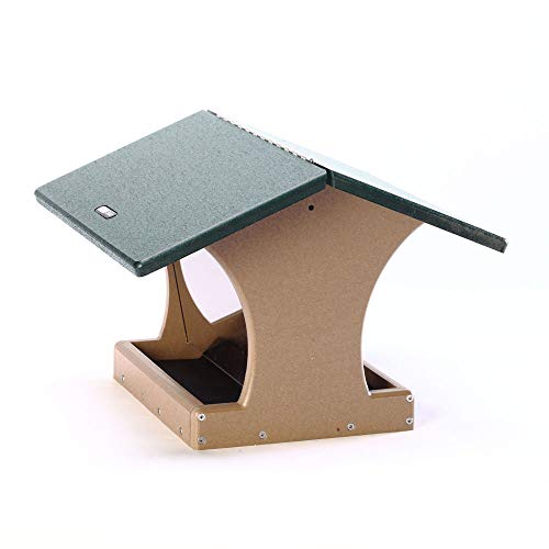 Birds Choice 7 Quart Recycled Hopper Bird Feeder